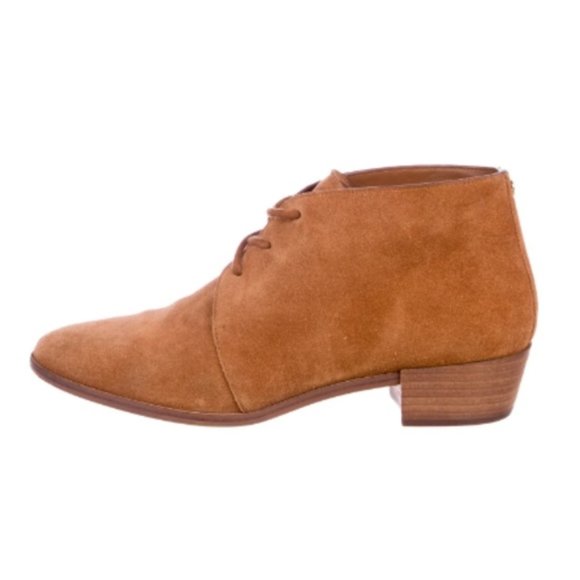 Michael Kors Brown Suede Ankle Boots - Picture 6 of 7